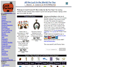 Desktop Screenshot of luckfactory.com